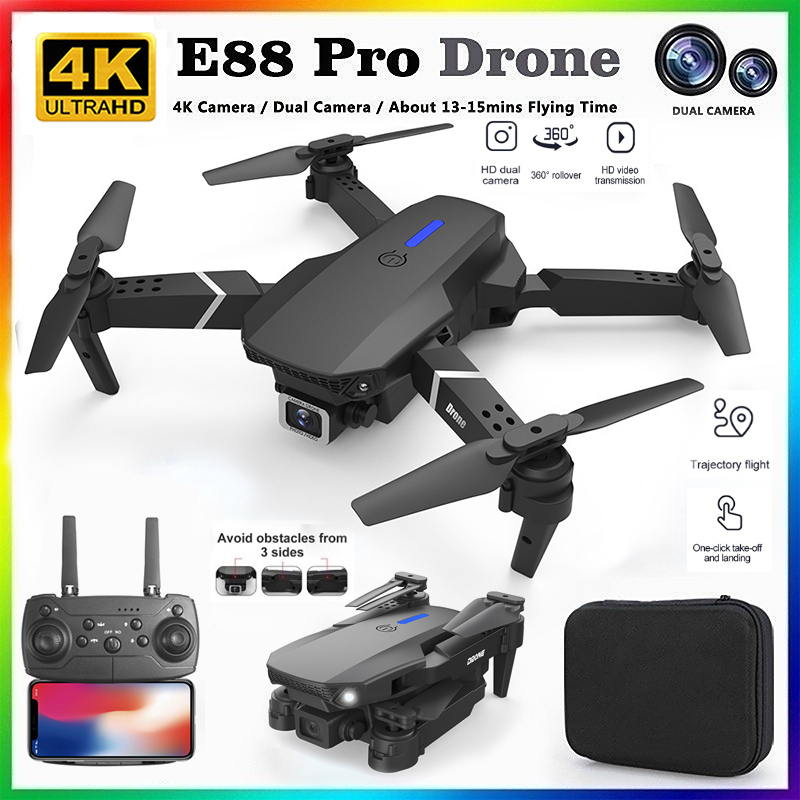 Drone Kit With Camera - Nuevo Dron RC Profesional E88 2026