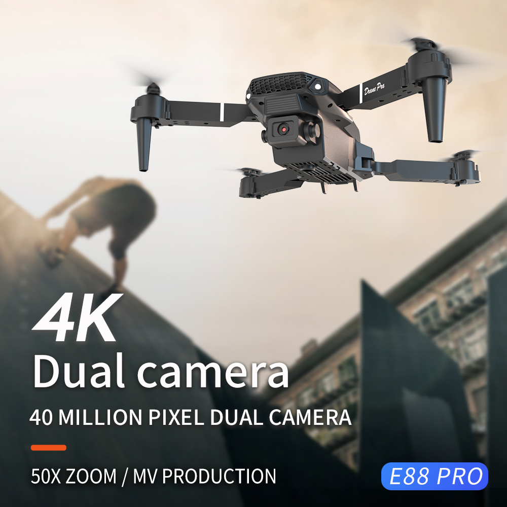 Nuevo Dron RC Profesional E88  - Drone Kit With Camera reseña y precio