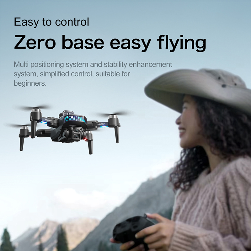 Nuevo Dron RC XT555 con GPS, C - Drone Kit With Camera reseña y precio